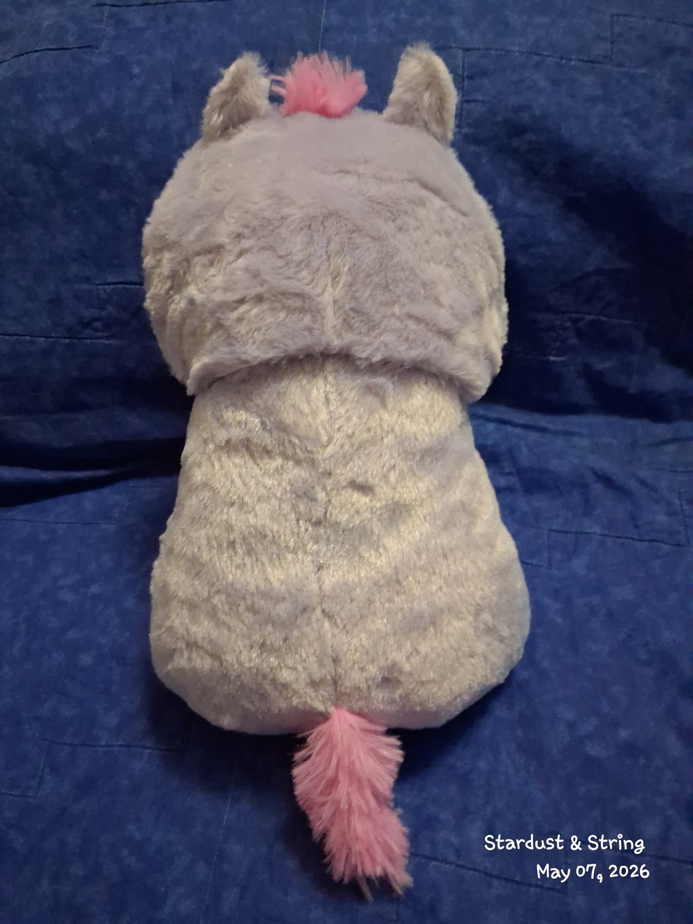 Hamster In Unicorn Costume Plush - Picture 2 of 5